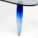 Attributed to Seguso Modern Murano Glass Coffee Table for Roche Bobois, 1990s