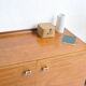 Vintage metal handles enfilade 183cm