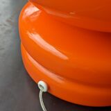 Vintage table lamp orange typical 70's