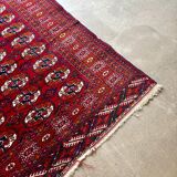 Bukhara carpet in wool and silk, 30 boxes ☐ 145 x 103 cm