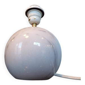 Lampe boule de marbre