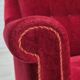 1960s, Danish 3 seater sofa, original good condition, furniture velour, beech wood .