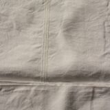 A set of 2 white linen napkins with GD monograms