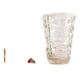 Vase verre épais