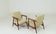 Pair de fauteuils vintage vert nebula 1970s