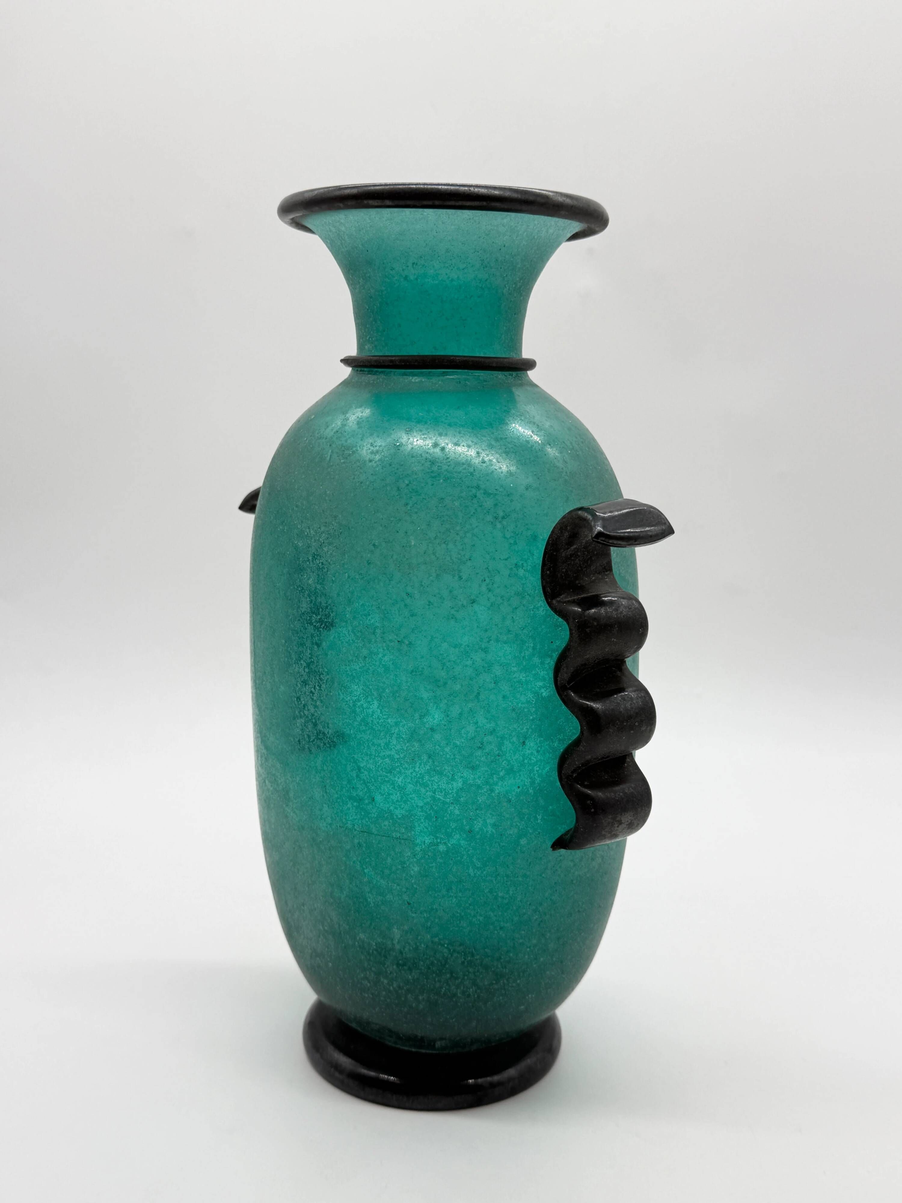 "Amphora" vase Murano – Gambaro & Poggi, Italy, 1970s