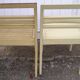 Série de 4 chaises René Gabriel, mobilier d'urgence, de sinistrés, reconstruction, années 50