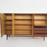 Teak highboard Model RT200/218 by Heinrich Riestenpatt for RT Mobel, Germany 1960's