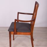 Mid-Century Teak and Fabric Dining Chairs by Leslie Dandy for G-Plan, 1960s, Set of 6