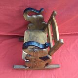 Elephant child rocking chair