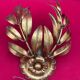 Golden Leaf Appliques Hans Kögl Style 1960/70 Hollywood Re