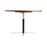 Westnofa round dining table in solid teak, Norway, 1960s