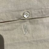 New linen pillowcase embroidered CV day scale, pastilles