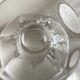 Set of 3 champagne glasses Harcourt Talleyrand crystal Baccarat