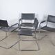 Bauhaus style cantilever armchairs