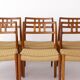 6 chaises danoises en teck par Niels Otto Møller Modèle 79, années 1960