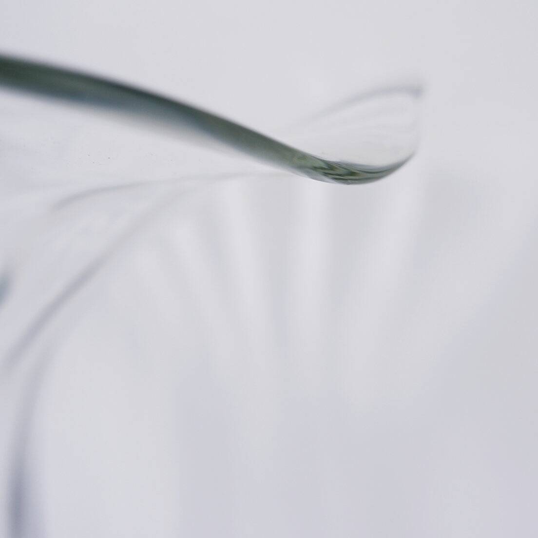 Transparent glass vase attributed to Peill & Putzler - Circa 1970