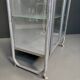 2x vintage italian medical display cabinets from profa - padua