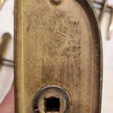 Brass door handle