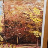 Autumn nature painting