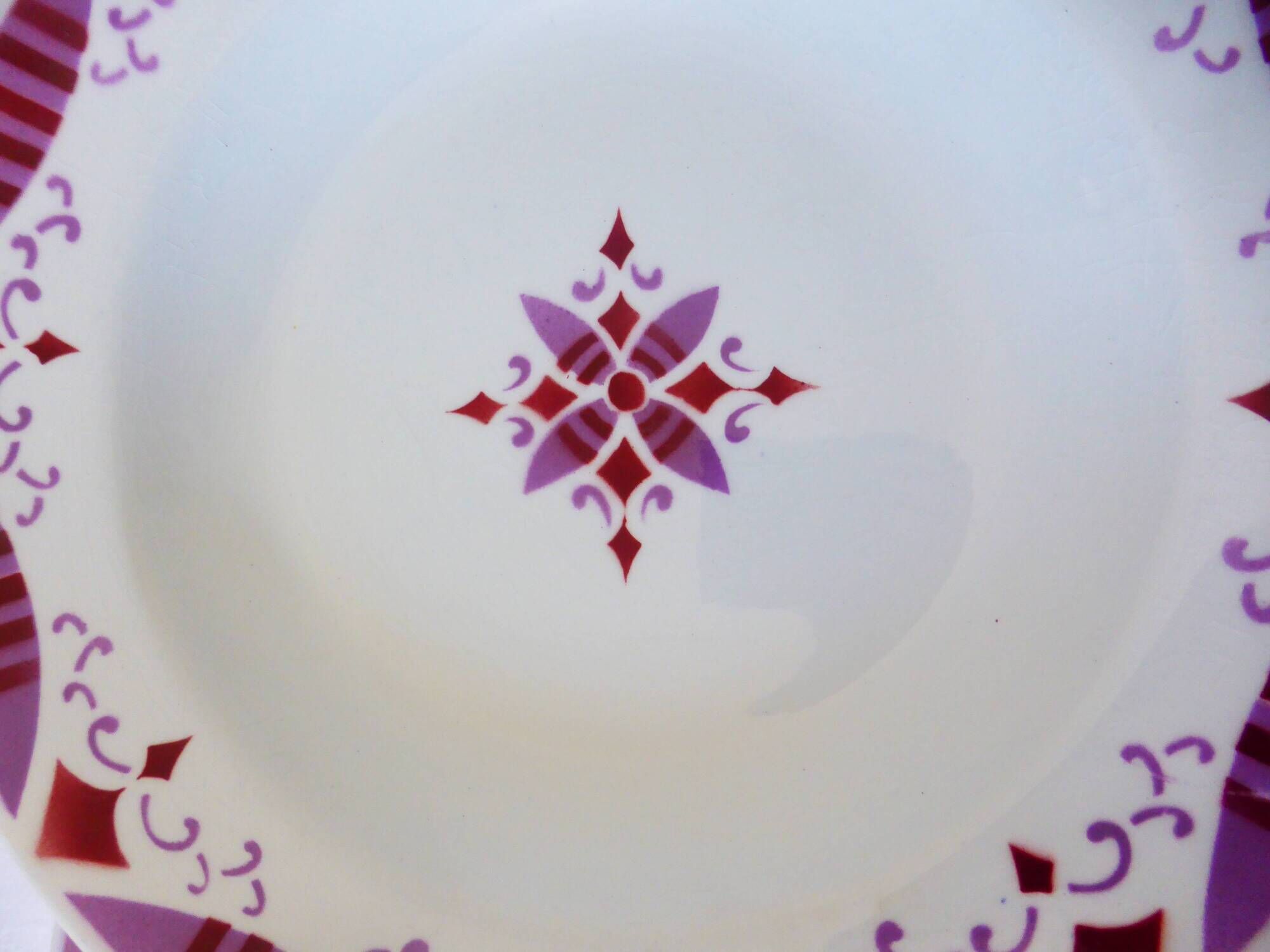 4 deep plates from the Moulin des Loups and Hamage Madeleine 2106203