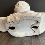 Bust in plaster Greek emperor