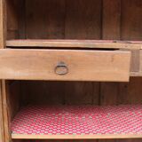Armoire basse en chêne
