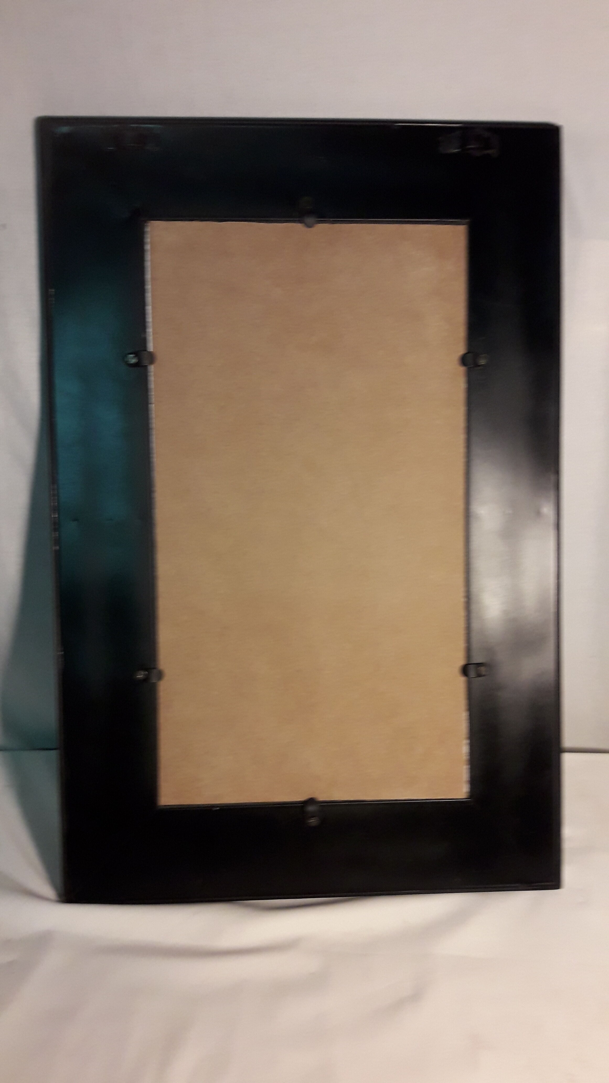 Mirror with terracotta frame