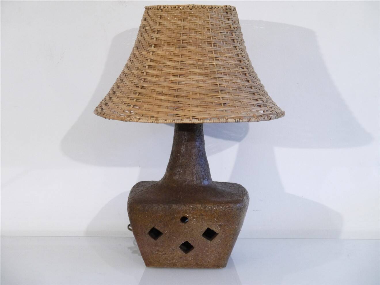 Pyrite ceramic lamp 1960