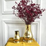 Paire de vases en laiton