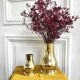 Paire de vases en laiton