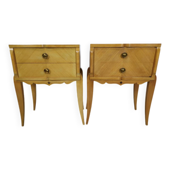 Paire de chevets art déco