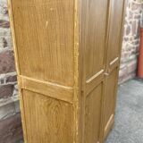 Parisian wardrobe Closet cloakroom wooden workshop Mid-century vintage Scandinavian 1950
