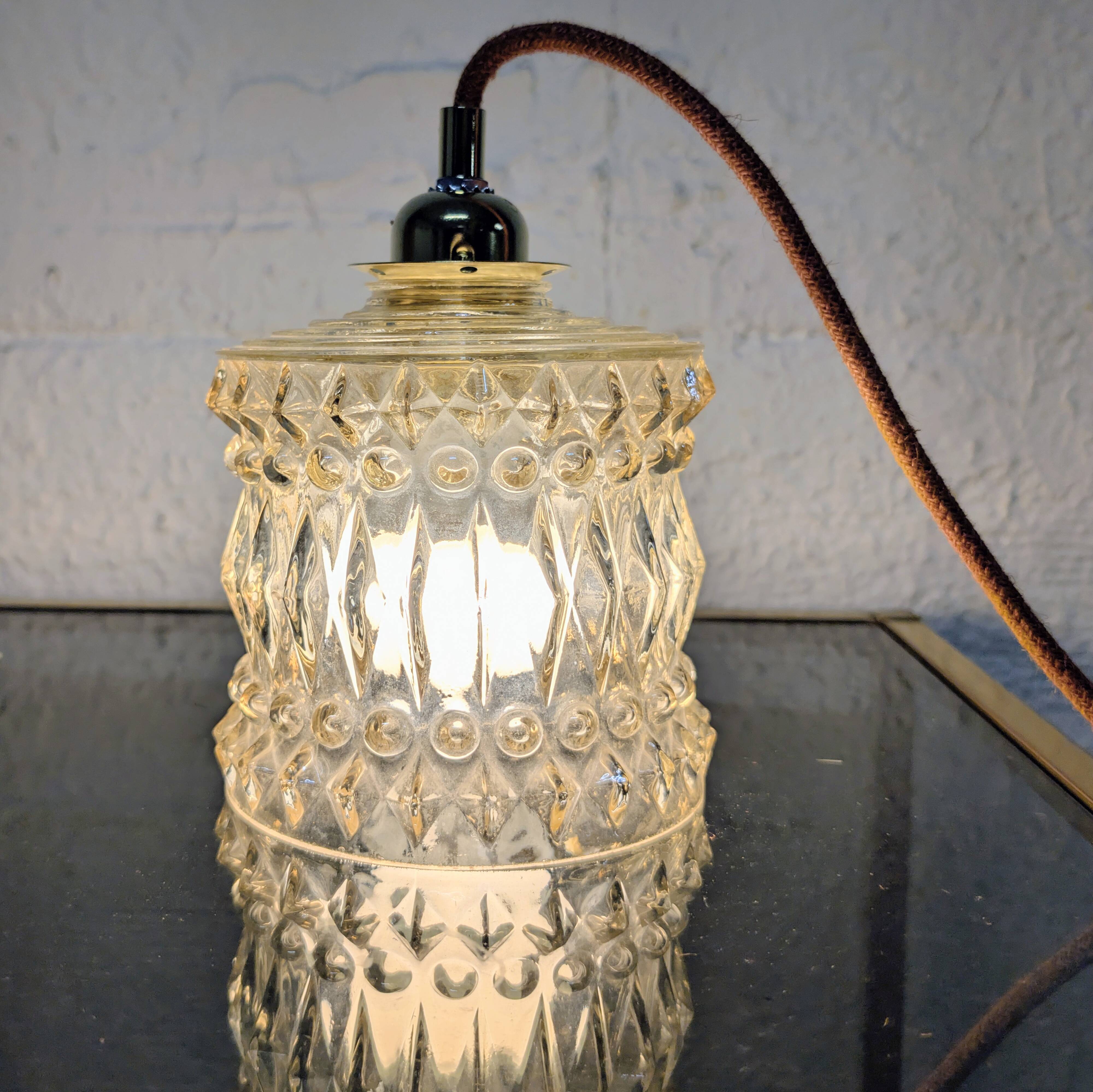 Vintage portable lamp
