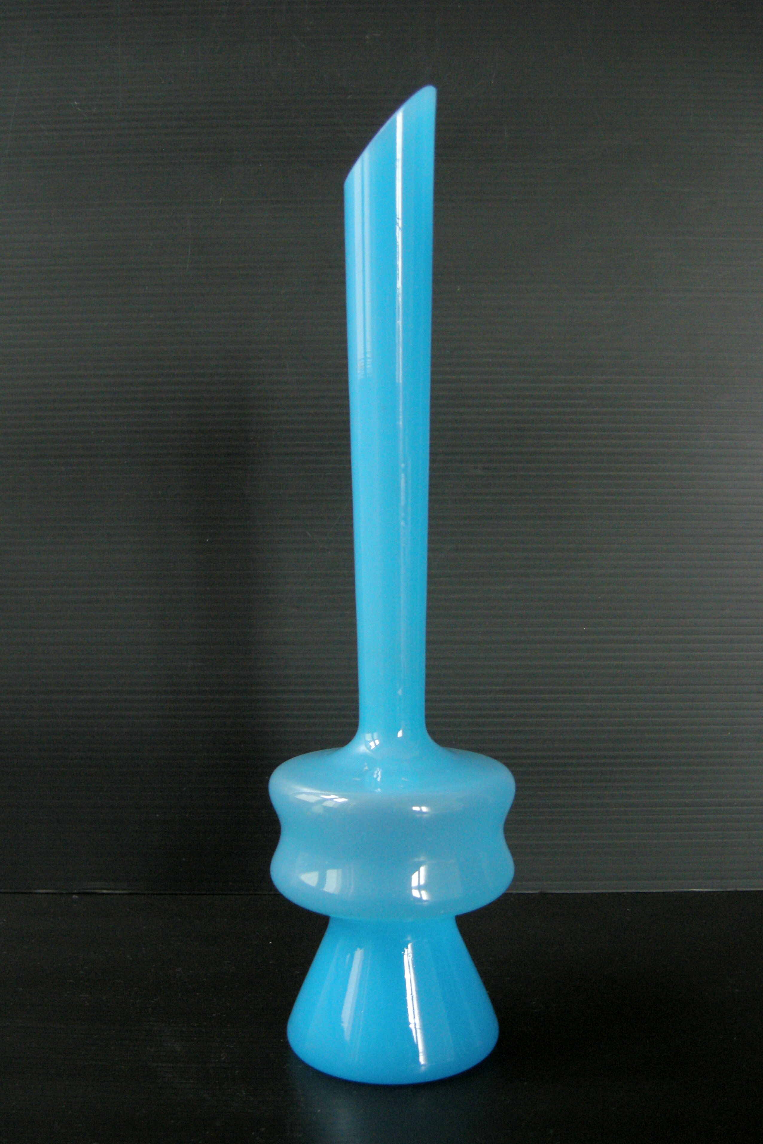 Vintage soliflore vase 1960 glass