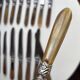 18 Wiskemann table knives in horn