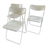 Set of 3 vintage Ted folding chairs by Niels Gammelgaard