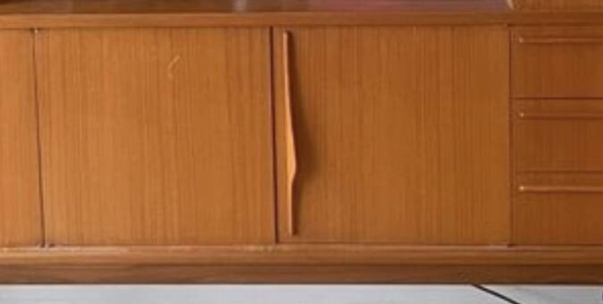Enfilade scandinave vintage en teck