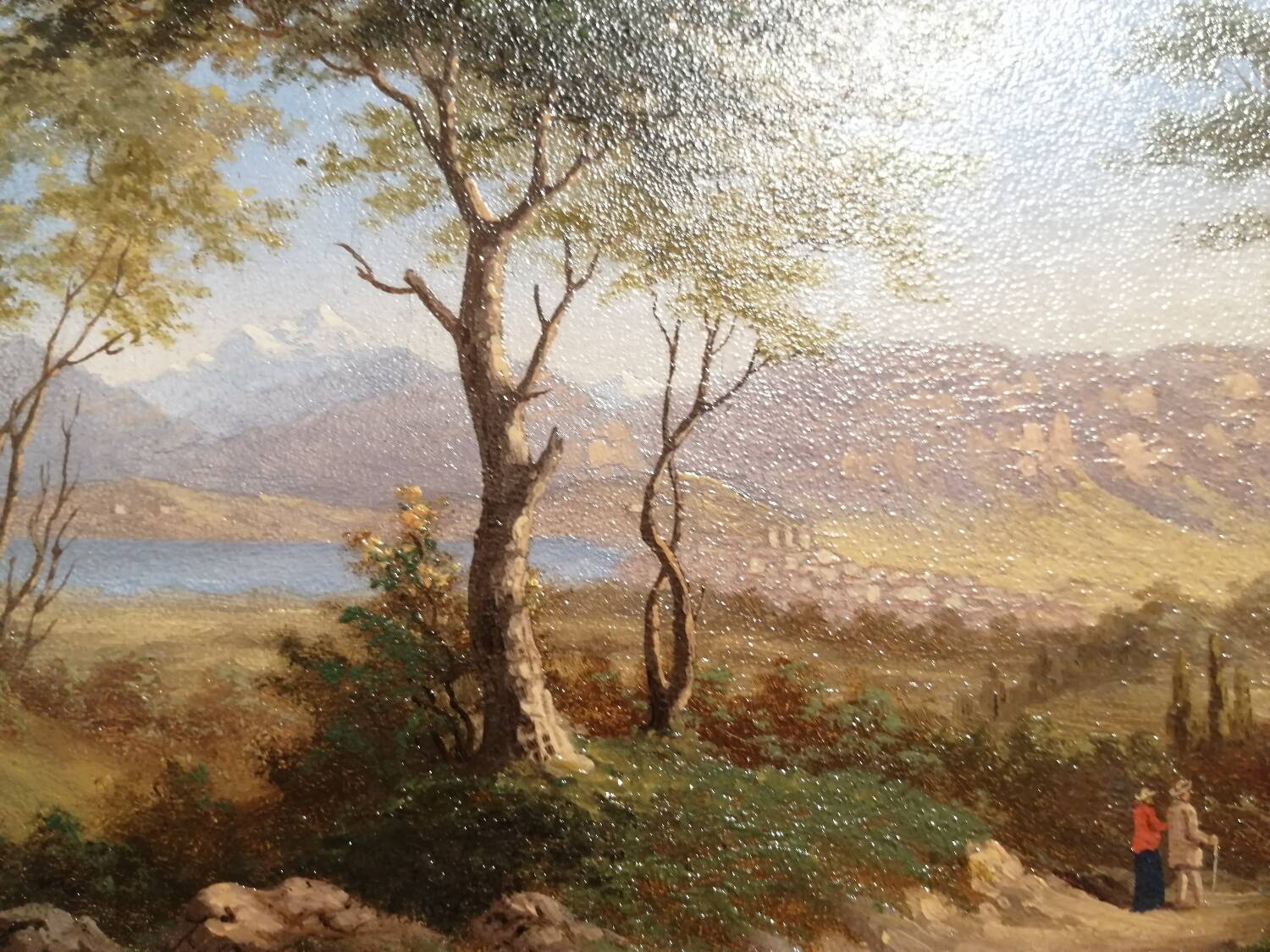 Tableau paysage alpin