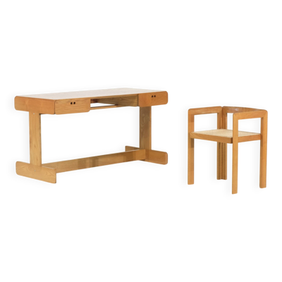 Bureau et fauteuil '' Samara '' par Derk Jan De Vries pour Maisa, Belgique