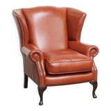 English Chesterfield Wingback English Chesterfield Whair in Cowhide Leather