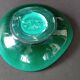 Vide-poche en céramique vernissée turquoise Giraud Vallauris 1960