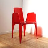 Pair of Bella Riffata chairs, Sawaya & Moroni