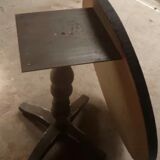 Round wooden table