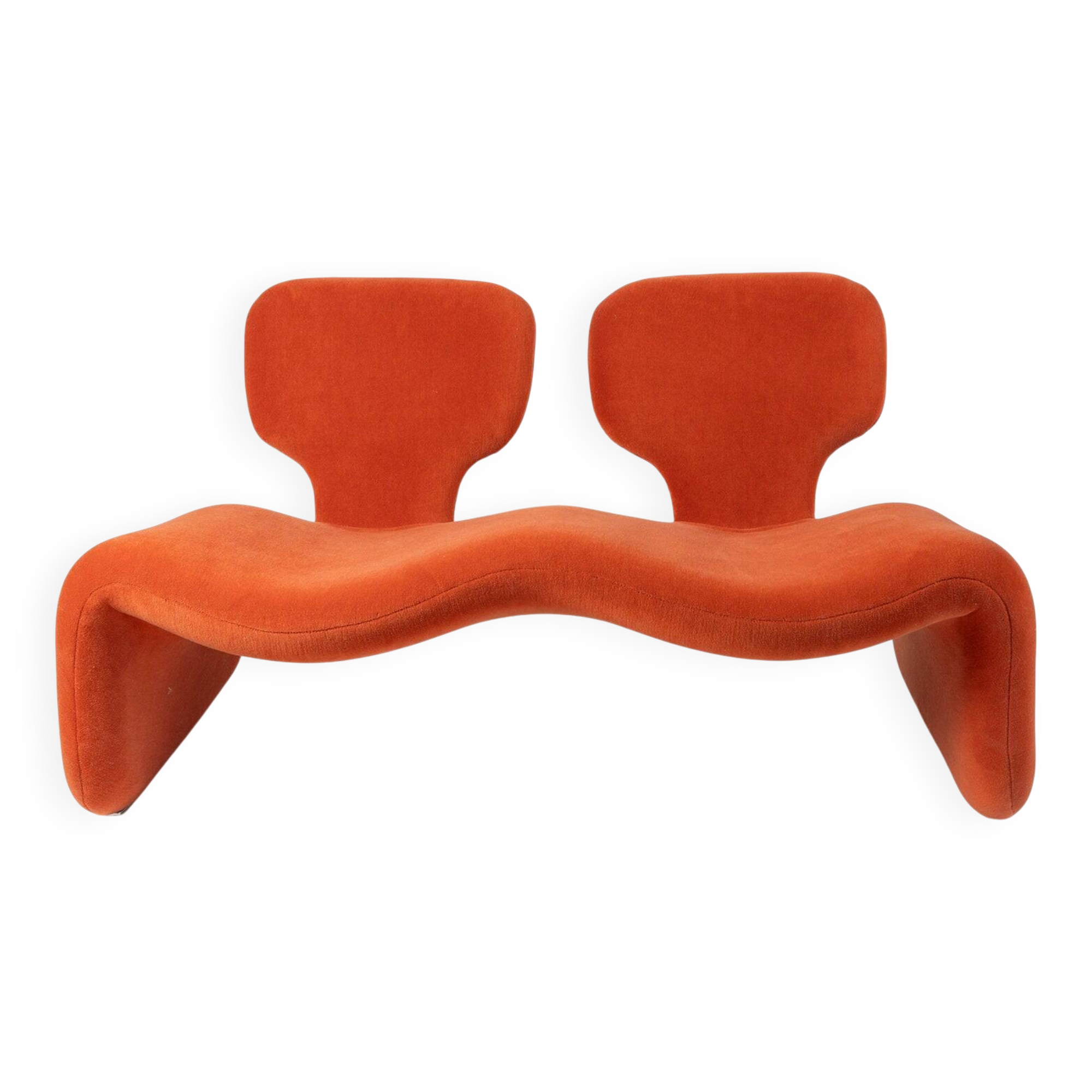 Two-seater bench "Djinn" by Olivier Mourgue for Airborne, 1965