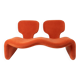 Two-seater bench "Djinn" by Olivier Mourgue for Airborne, 1965