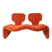 Two-seater bench "Djinn" by Olivier Mourgue for Airborne, 1965