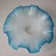 Antique corolla lampshade chandelier lamp pendant light in glass relief decor