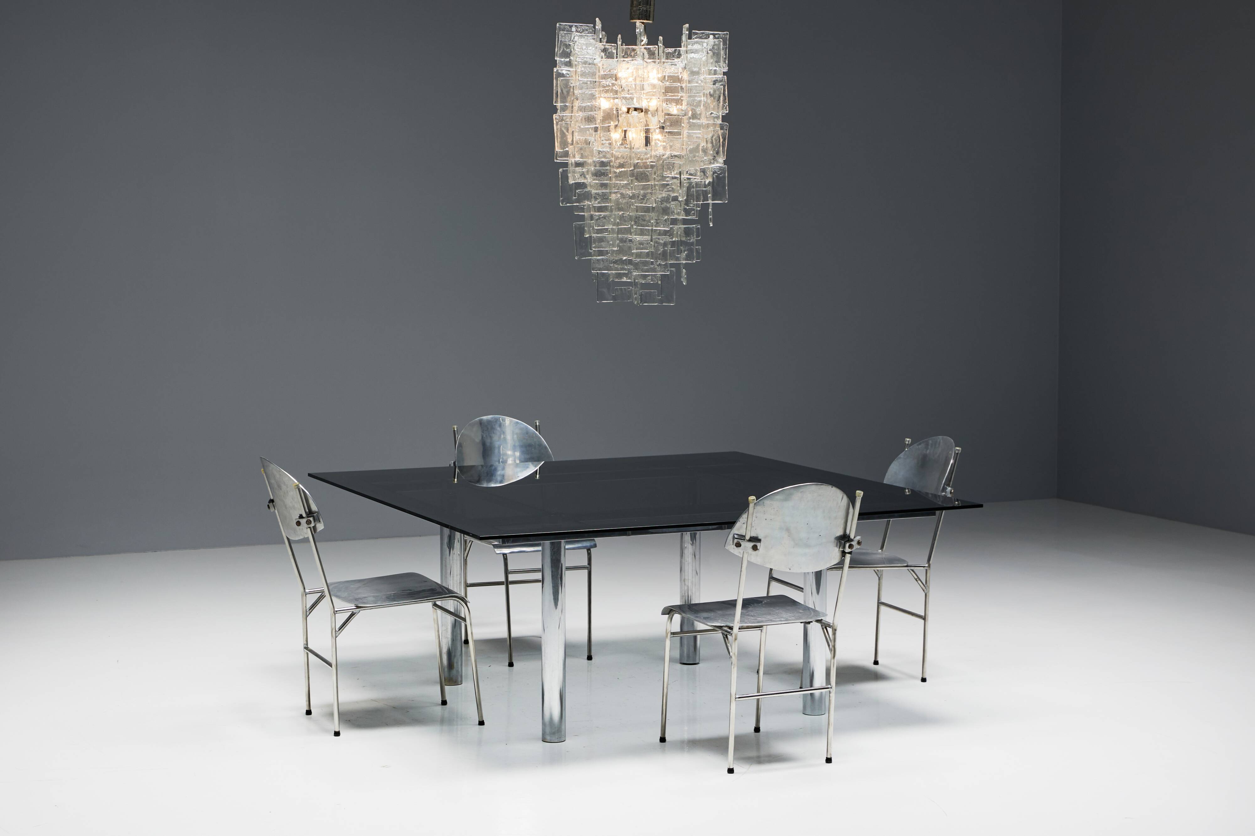Large Chandelier by Carlo Nason for Mazzega, Italy, 1960s