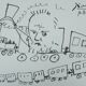 Pablo picasso: the train journey, signed quadrichromy